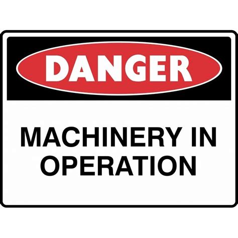Image result for Normal Operation Machine Sign