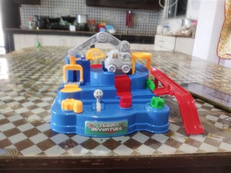 Buy Amitasha Car Parking Adventure Race Track Toy with Train Helicopter ...