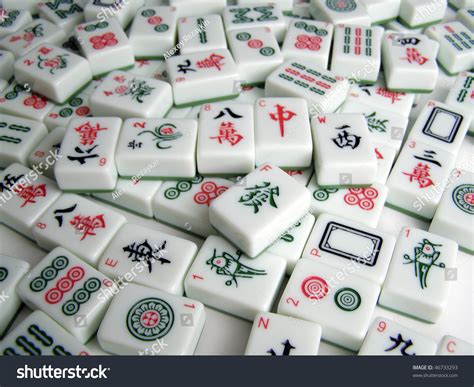 Mah-Jong Tiles Stock Photo 46733293 : Shutterstock
