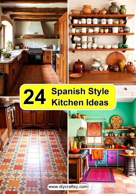 24 Spanish Style Kitchen Ideas for Rustic Mediterranean Charm