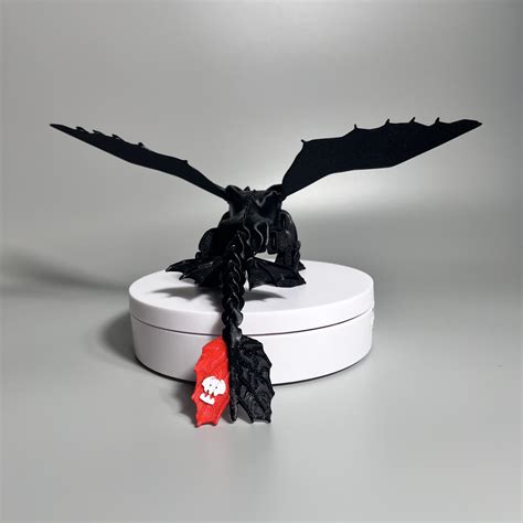 3D file Flexi Toothless and Light Fury Dragons Bundle! (3MF Included ...
