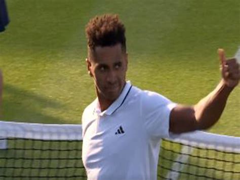 Wimbledon: Michael Mmoh stuns 11th seed Felix Auger-Aliassime in first ...