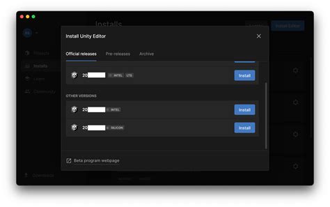 Unity Editor Download 的图像结果