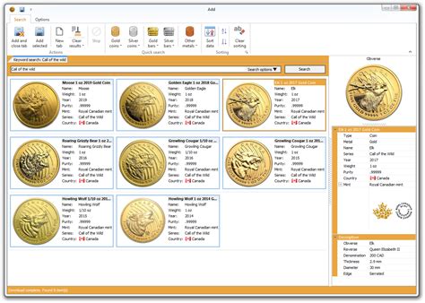 Image result for CoinManage Collection Database
