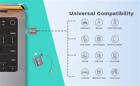 case-magic USB A 3.0 Female to USB C OTG Adapter Converter| 15W Fast ...