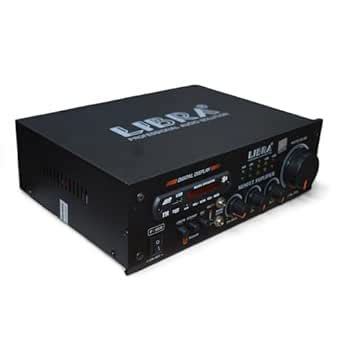 Libra LR-1003 Channel Mosfet Amplifier with Big LED Display/Bluetooth ...
