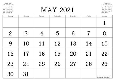 May Spanish Calendar - Printable Calendars AT A GLANCE