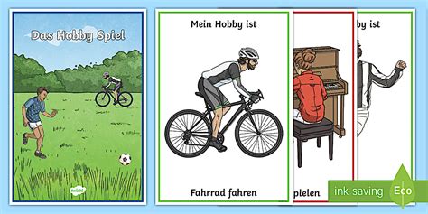 My Hobbies Game German
