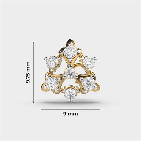 Classic Comtemplation Diamond Nosepin | Jewelbox
