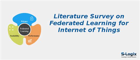 Comprehensive Survey on Federated Learning for IoT | S-Logix