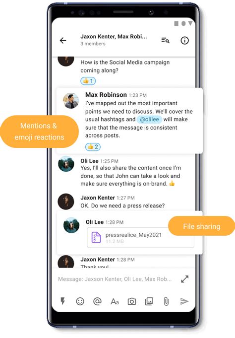 Android Phone Message App 的图像结果