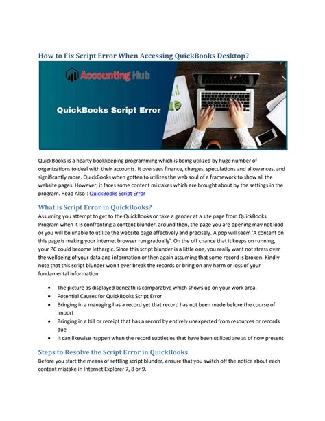 Image result for QuickBooks Error Script