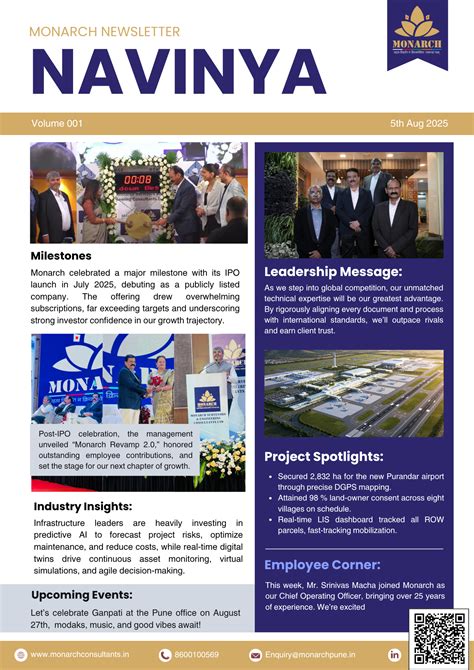 News Letters (List) | Monarch Consultants