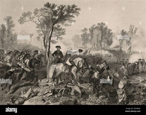 Battle of Eutaw Springs, September 8, 1781, during the American ...
