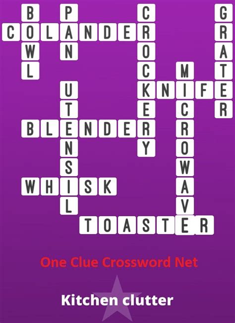 Crockery Mishap Crossword at Bailey Walters blog