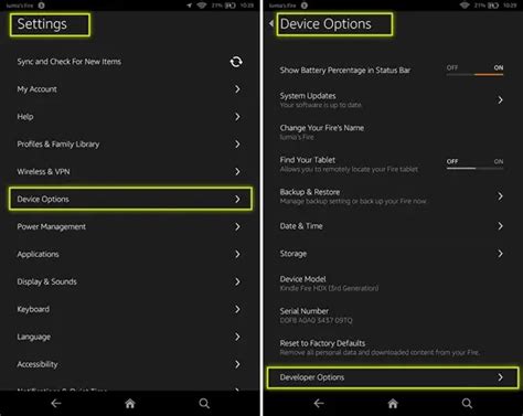 Image result for How to Set USB Debugging On Amazon Fire Tab