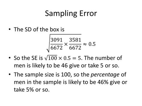 Image result for Sampling Error Examples