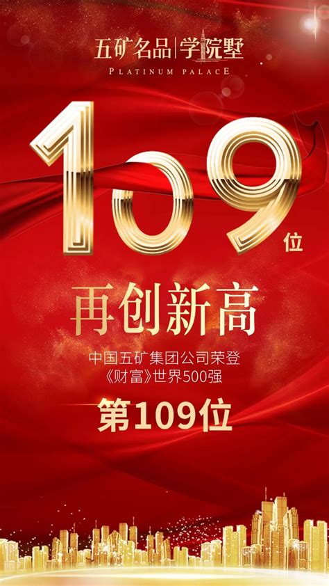 中国五矿位列2018年《财富》世界500强第109位