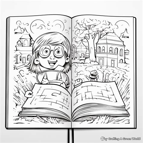 Coloring Book Pages 的图像结果