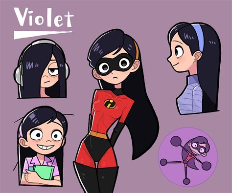 Violet Parr (Виолетта Парр) :: Violet Parr :: The Incredibles :: The ...