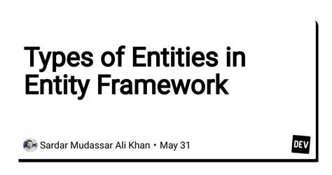Image result for Write Types of Entity
