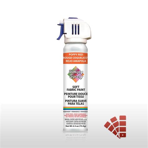 Poppy Red - Fabric Spray Paint - Fabricspray.ie
