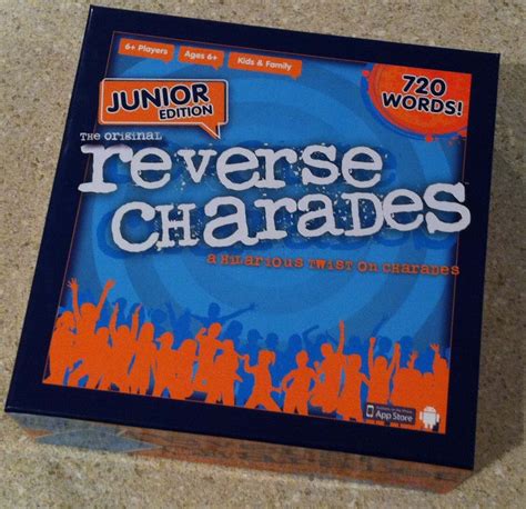 Reverse Charades Junior is fun for family play - The Board Game Family