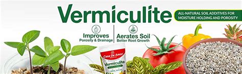 Casa De Amor Vermiculite for Gardening | Lightweight Soil Additive for ...