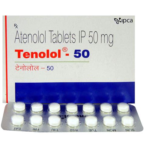 Tenolol-50 Tablet 14's Price, Uses, Side Effects, Composition - Apollo ...