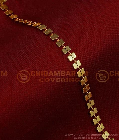 Buy Elegant Light Weight Gold Plated Bracelet for College Girls