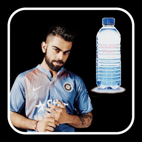 Virat Kohli Drinks Evian Water at Van Flores blog