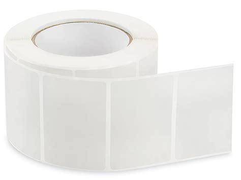 Removable Adhesive Rectangle Labels - Clear, 3 x 2" S-24299C - ULINE