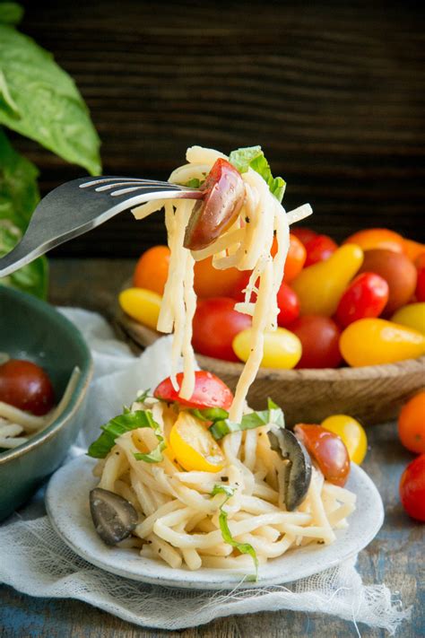 Hearts of Palm Pasta Salad (Keto Friendly | Low Carb) - Simply So Healthy