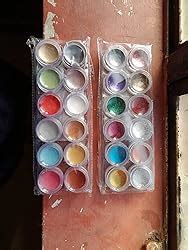 Buy Vozwa Shining Eyeshadow Glitter/Shimmer Powder(24 Pcs) Multicolor ...