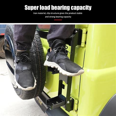 LCQBXGPU Car Rear Tailgate Foldable Pedal Ladder Climb Pedal India | Ubuy