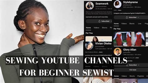 Image result for YouTube UK Sewing Tutorials
