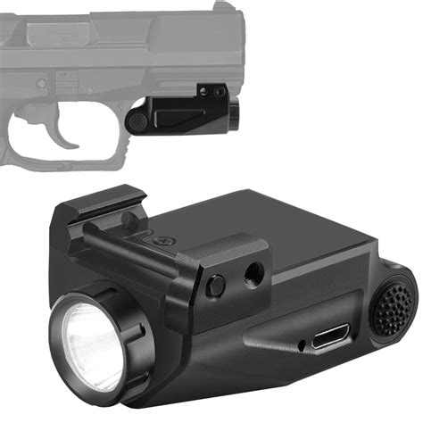 Buy XYH-Win 2022 Updated 500 Lumens Mini Pistol Flashlight Picatinny ...