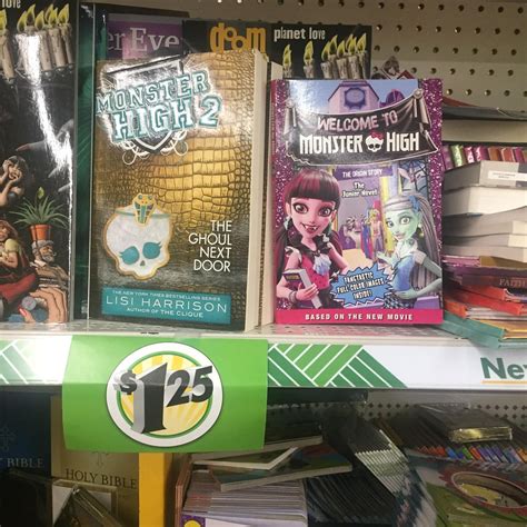 Monster high books found at the Dollar Tree store : r/MonsterHigh