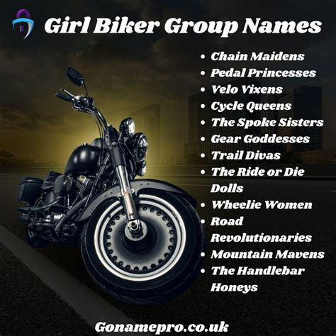 260+ Catchy Biker Group Names: Cool Ideas for Your Motorcycle Club