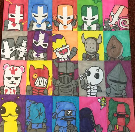 Castle Crashers Characters