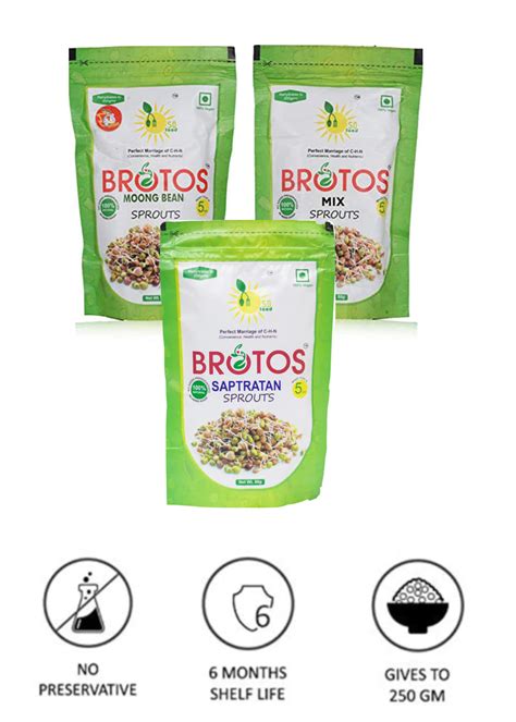 Get Instant Sprouts: Moong, Mix & Saptaratan - Pack of 3 at ₹ 177 | LBB ...