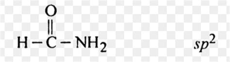 What is the hybridysation of HCONH2 - Brainly.in