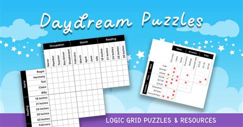 Image result for Logic Grid Puzzles