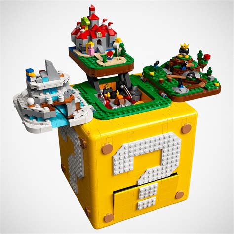 Image result for Mario Question Block LEGO Set