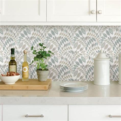 Buy Blues Vinyl Peel & Stick Wallpaper Roll (Covers 30.75 Sq. Ft ...