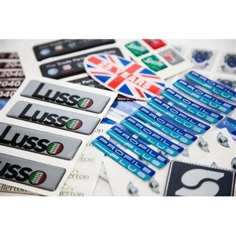 PVC Rectangular Stickers Manufacturer, PVC Glossy Stickers Supplier ...