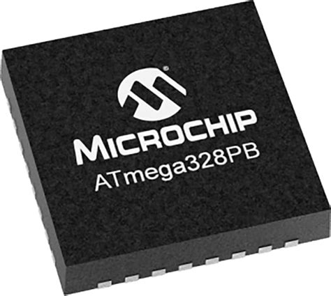 ATMEGA328PB-MU Microchip | Microchip ATMEGA328PB-MU, 8bit AVR ...