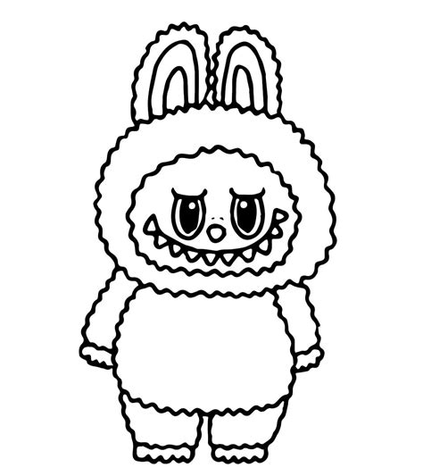 Labubu Printable Coloring Pages