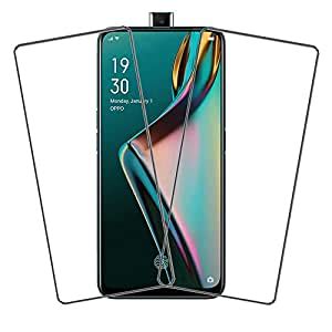 KARTRAY Pack of 2 Scratch Resistant Tempered Glass for Realme X/Oppo K3 ...
