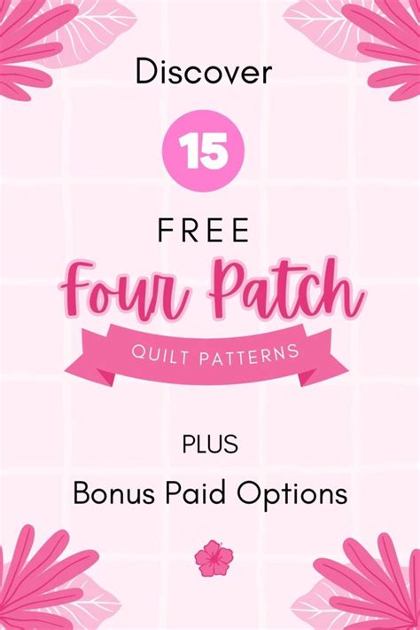 Image result for Four Patch Quilt Patterns